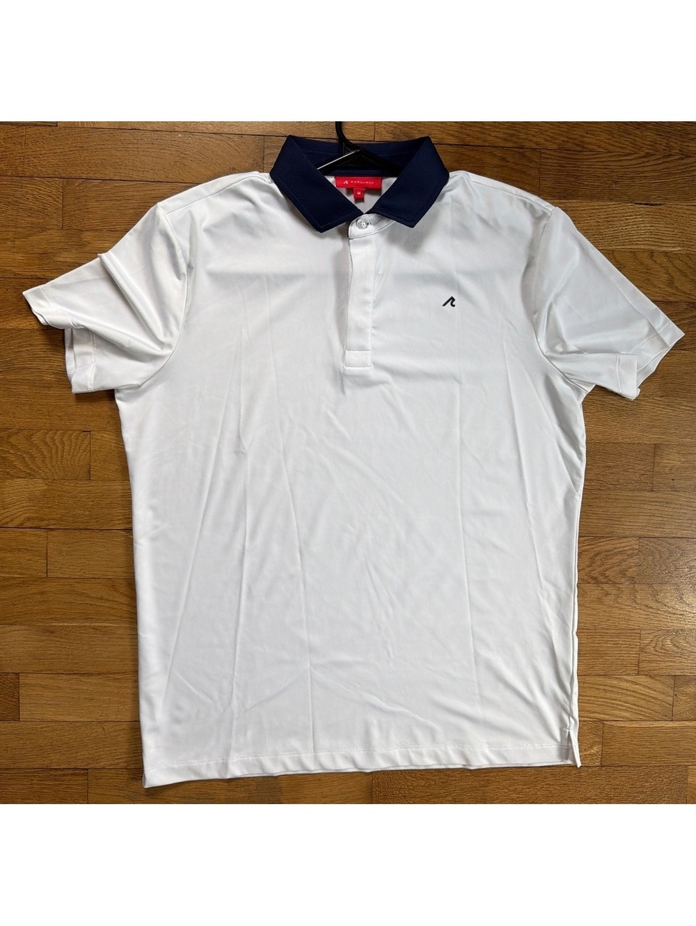 Medium - Men - Redvanly White Golf Polo